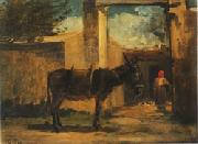 Camille Pissarro Landscape at Montmorency oil